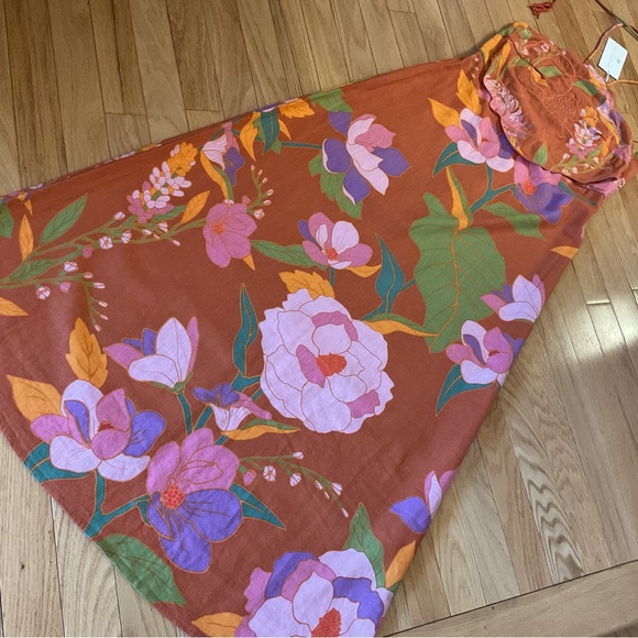 Caroline Constas Dresses & Skirts - Caroline Constas Floral Halter Dress linen dress travel dress summer dress